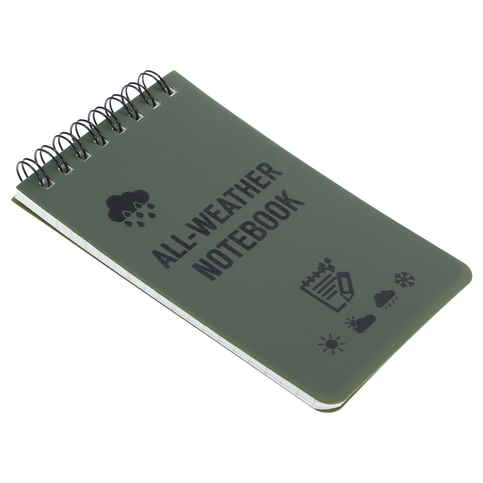 Lovely Pattern Compact Memo Pad Blank Inner Pages Practical Notepad for Writing and Drawing Pocket Size Notebook