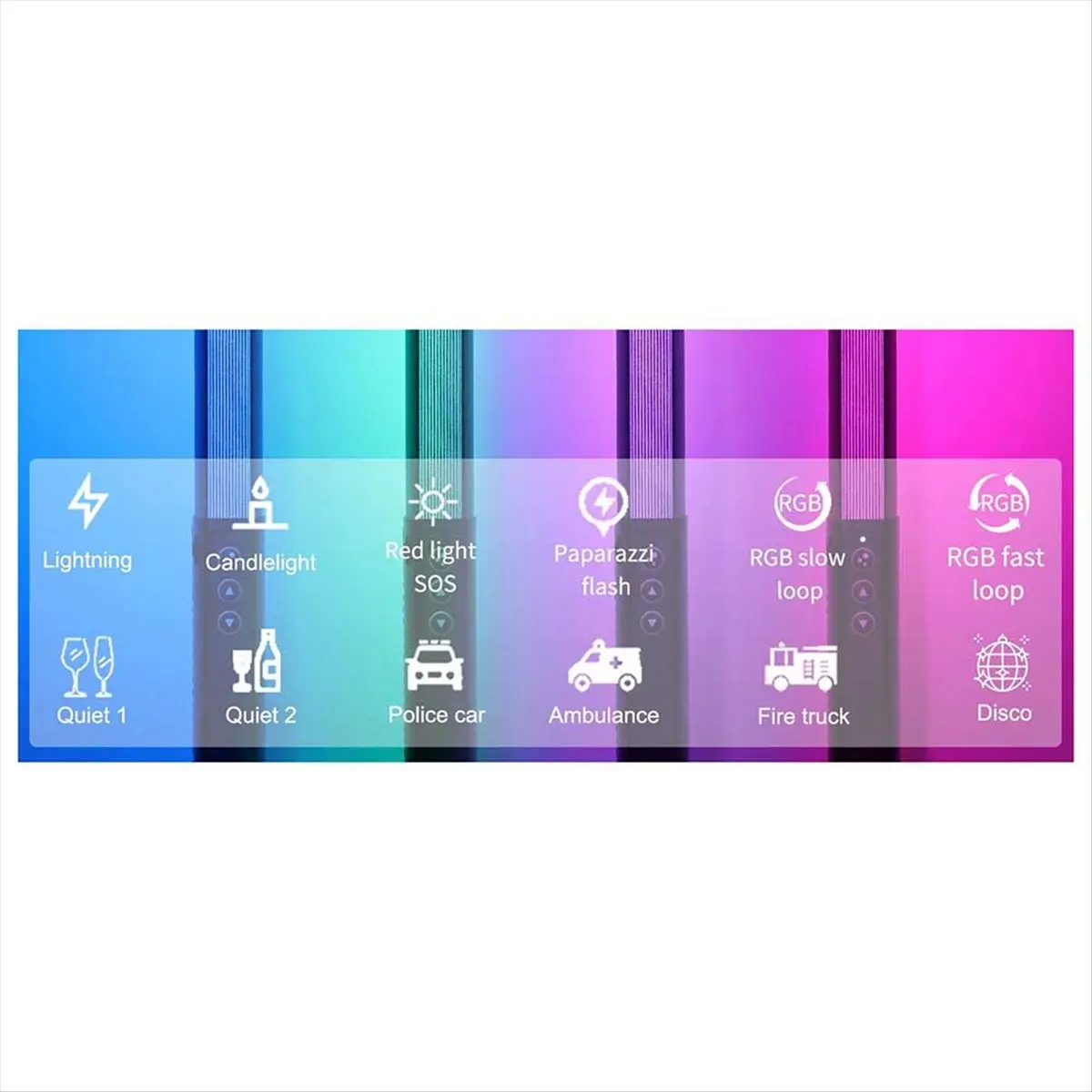 Goodprice LED Video Light with Remote Control 3000K-6000K 36Colors Studio Photo Lighting RGB Stick for Vlog Recording