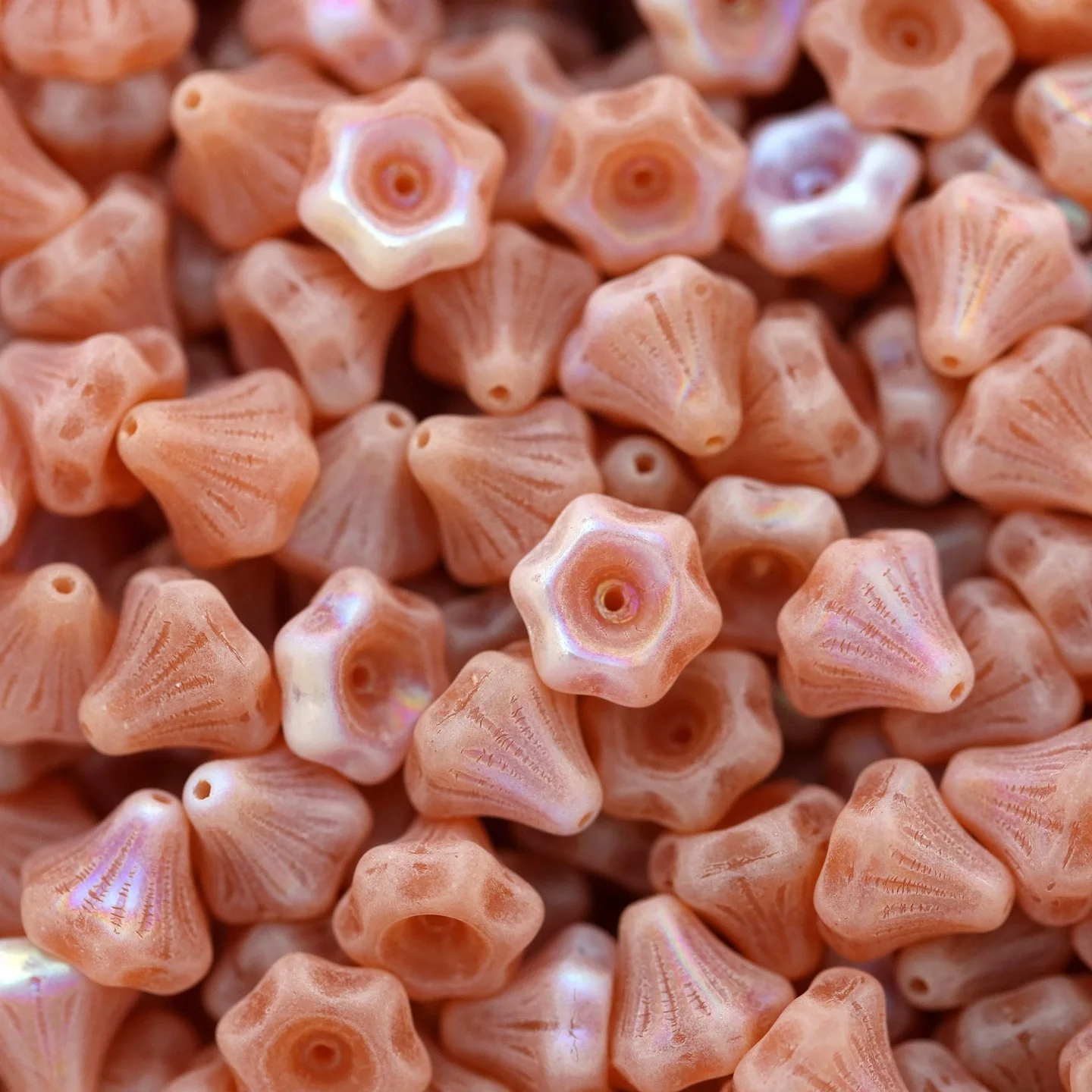 30pcs  9mm (Multiple colors) Handmade glass beads DIY necklace, bracelet, earrings, hair accessories, keychains.