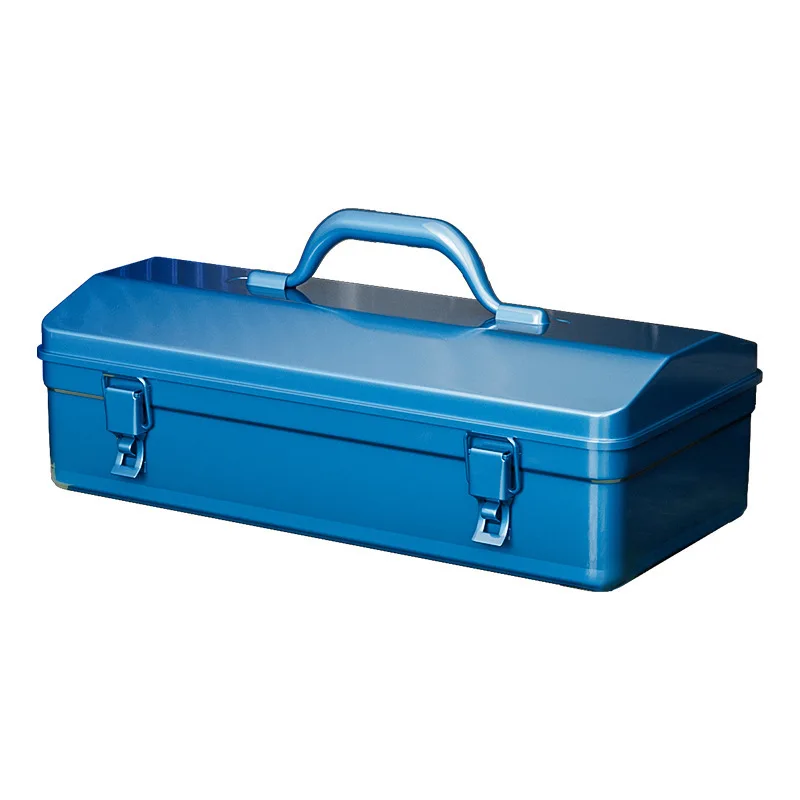 Hardware Toolbox Multifunctional Household Industrial Grade Storage Thickened Metal Car Storage Box Metal Storage Box
