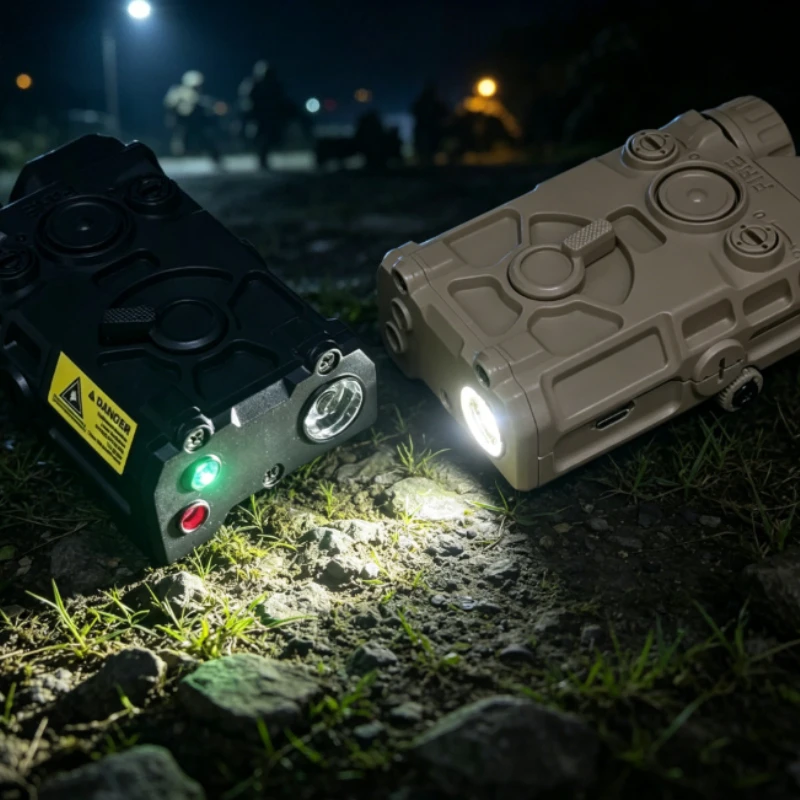 Multi Function Infrared Flashlight Kit 20mm Rail Universal Battery Box Accessory