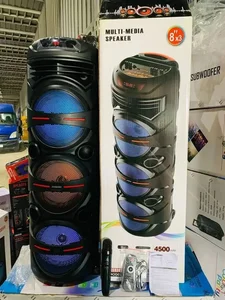 Caixa De som Speaker Bluetooth Berdaya Tinggi 3000W Subwoofer Portabel Luar Ruangan 12 Inci Pusat Musik Kolom Suara Surround Stereo 3D 10 speaker penjualan terbaik 12 inci - №
