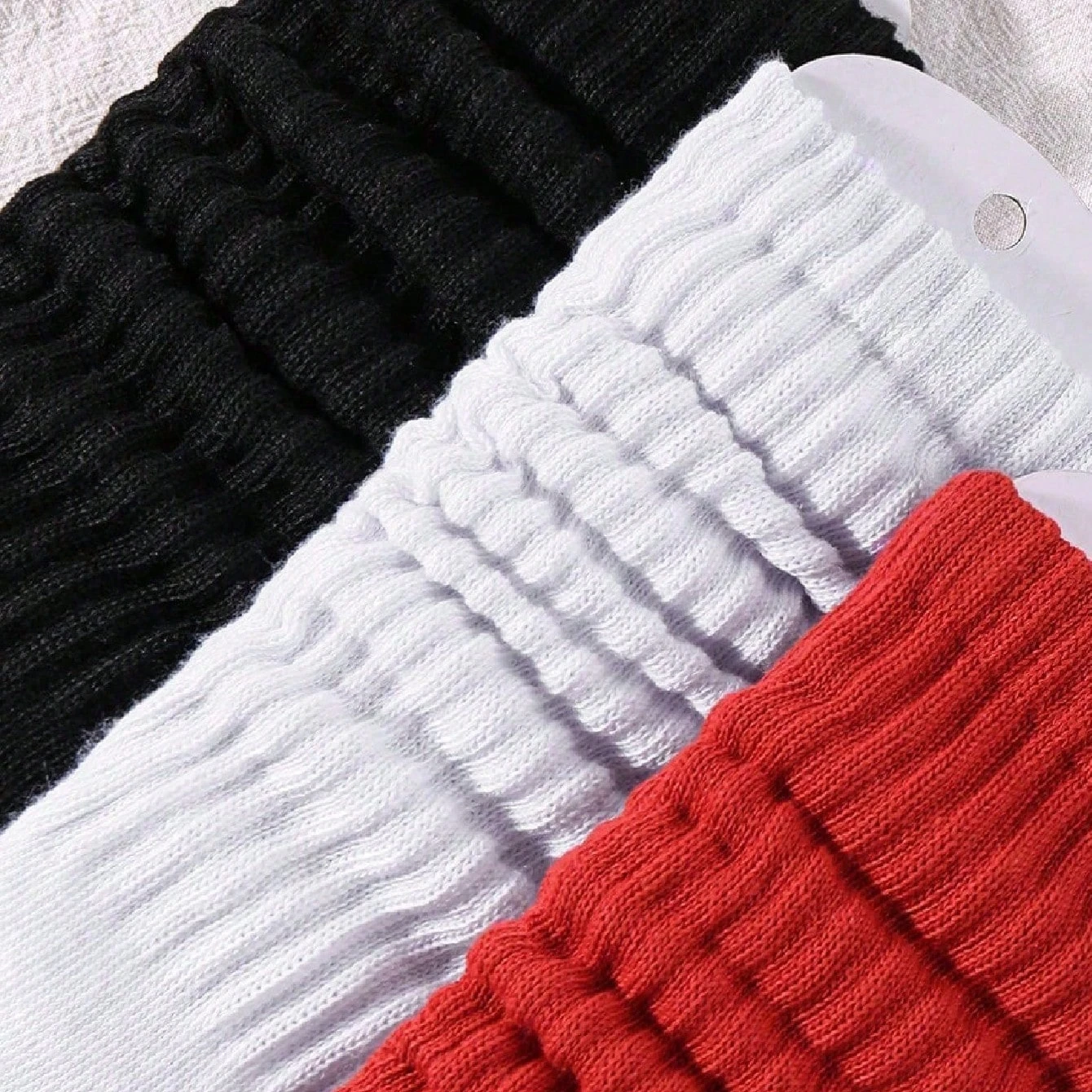 3/6 pairs Women's Fall Winter Slouch Knit Socks Slouchy Socks Women Scrunch Socks Women Scrunchie Socks Women Crew Socks