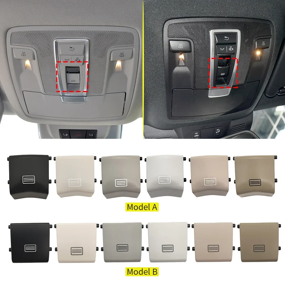 

For Mercedes W166 W292 W463 Car Sunroof Window Switch Button Cover Plastic for Benz ML GL GLE GLS 2012-2019 ML320 GLE350 GLS450