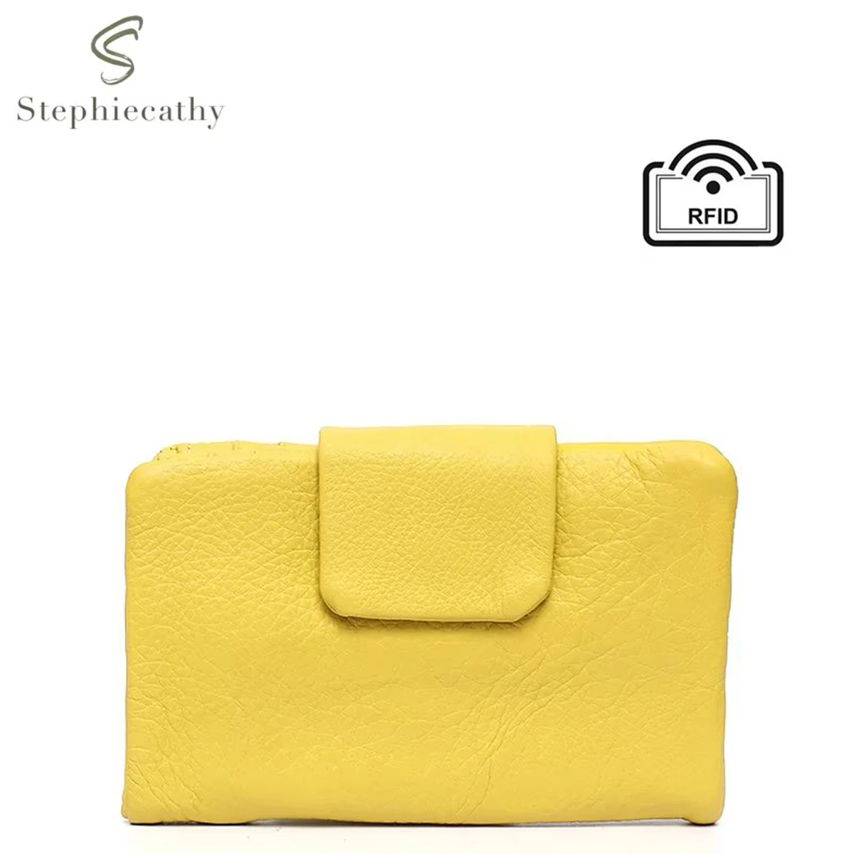 SC Natural Genuine Leather Wallet For Women Daily Functional Coin Purse Brand Design Female Casual Cowhide Card Holder Clutches