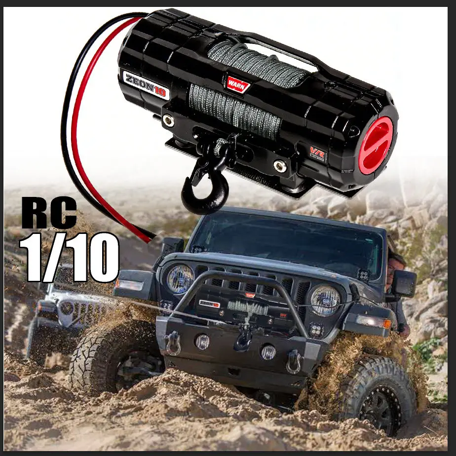 

Электрическая лебедка WARN Rc Winch 1/10, высокомощная, металлическая, с полым мотор-редуктором, для радиоуправляемых краулеров и внедорожников W299