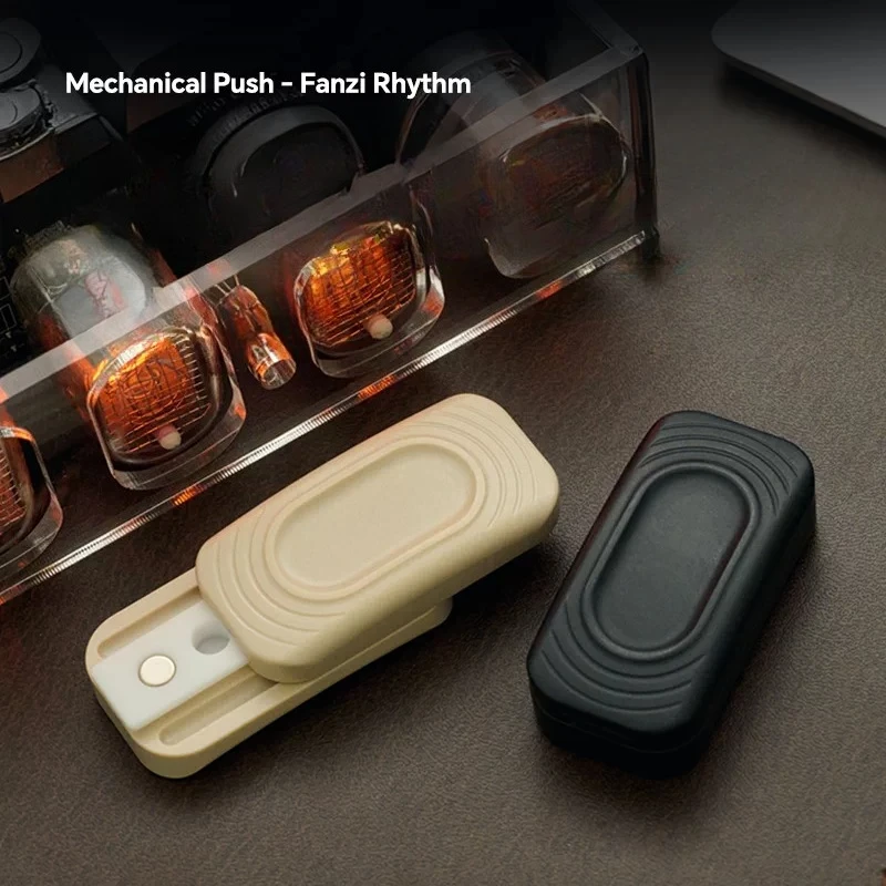 Sugar Current Track Mechanical Click Push Slider EDC Toy, Pocket Stress Relief Tactile Hand Play Gadget