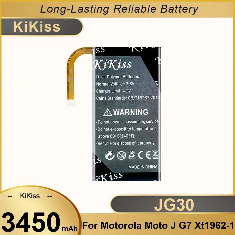 

3450Mah For Motorola Moto J G7 XT1962-1 JG30 Premium Replacement Mobile Phone Battery Fast Charging