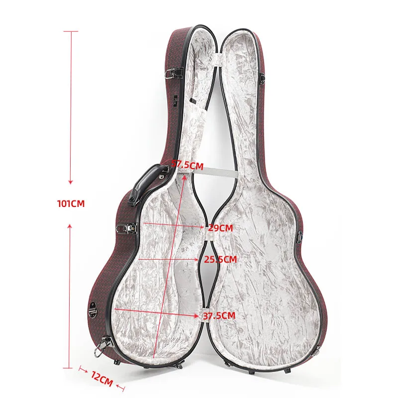 Start69-C FRP Hard Shell Guitar Case 39 Inch Classical Instrument