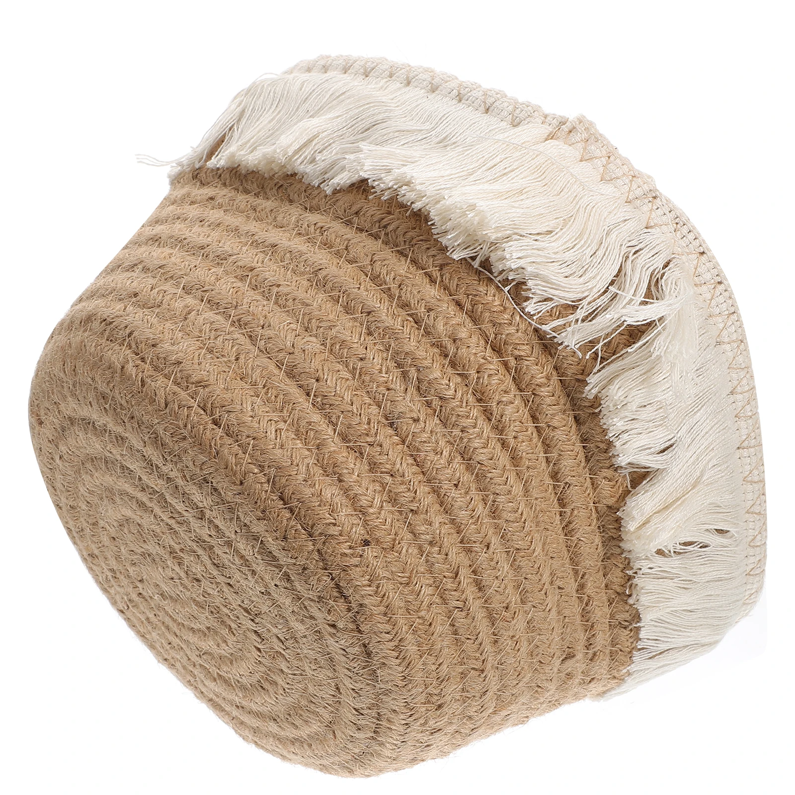 

Rope Storage Basket Woven Toy Shelf Baskets for ganizing Bathroom Holder Decorative Desktop ganizer Container Storage