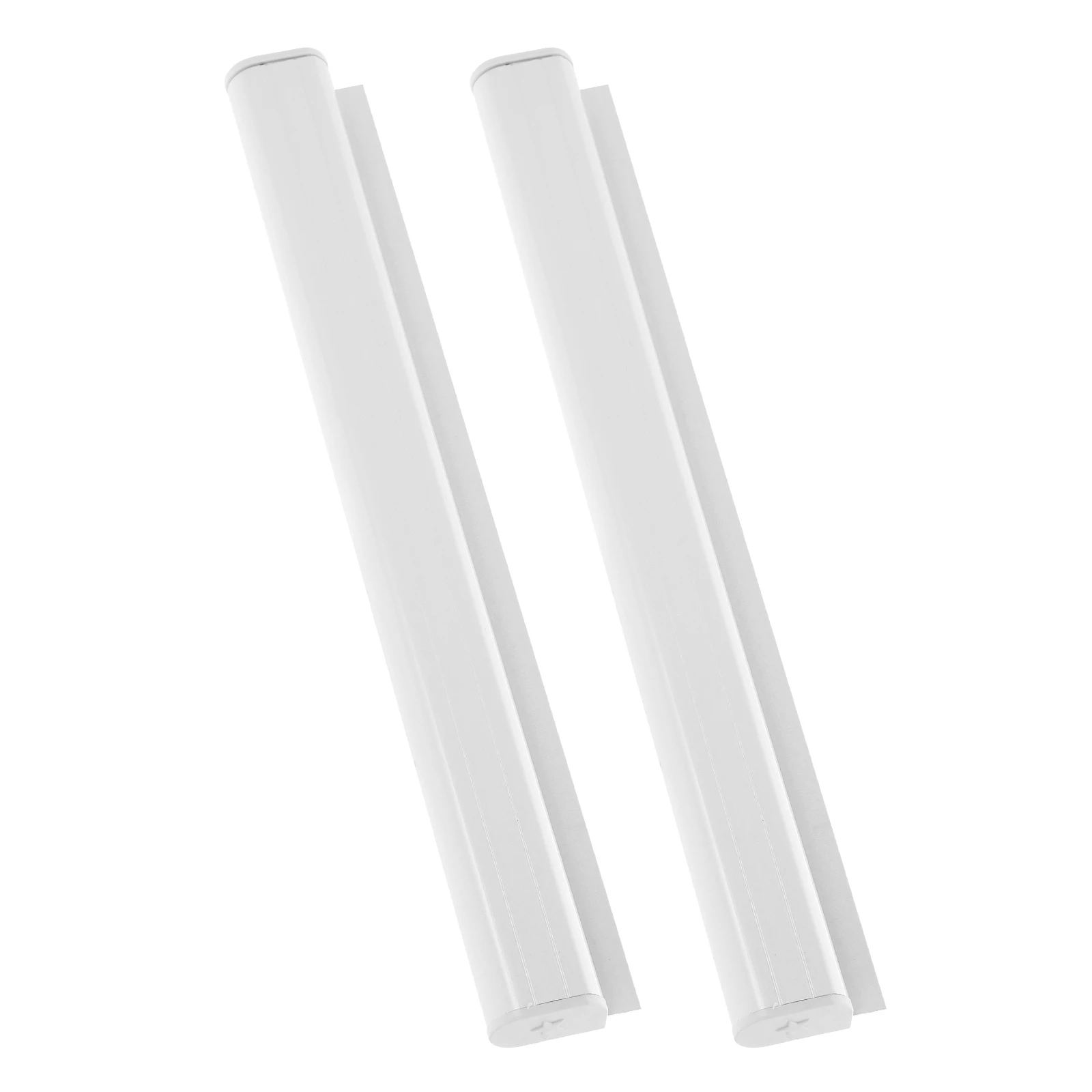 

2pcs Aluminum Alloy Menu Clip Kitchen Receipt Holder Rack Ticket Organizer Restaurant Slide Rail Silver Heat Resistant