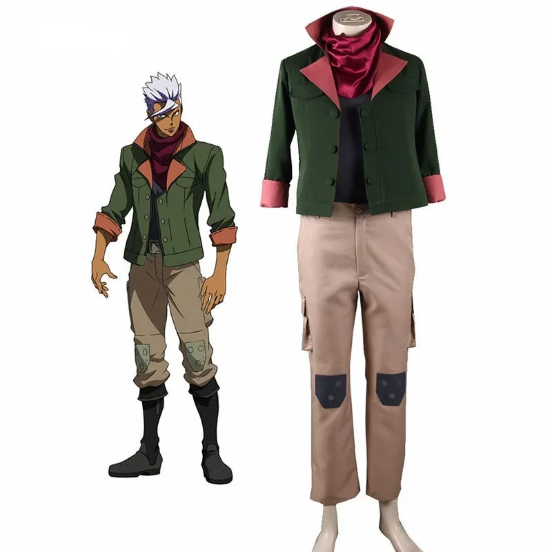 Atrovirens Mobile Suit Gundam Iron-Blooded Orphans Orga Itsuka Suit Set Cosplay Brand Costumes