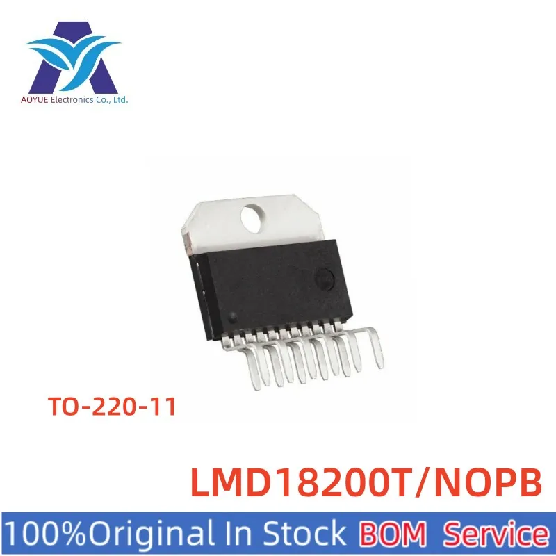 

New Original Stock IC LMD18200T/NOPB LMD18200T LMD182 TO-220 TI Motor driver chip IC MCU One Stop BOM Service