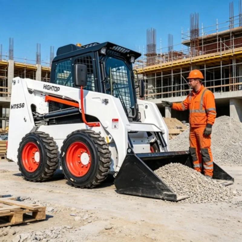 Hot Sale Large Crawler Skid Steer Loader with EPA Engine Front Loader Design Quality Bearing Components New Model from China