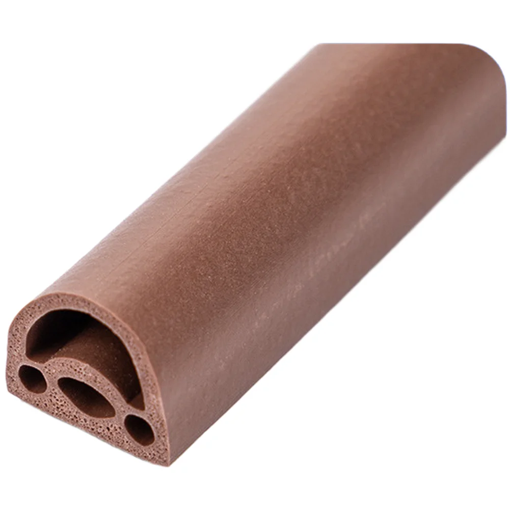 Three Hole Acoustic Door and Window Seal Strip for Noise Reduction Weatherproofing and Thermal Insulation with Silicone