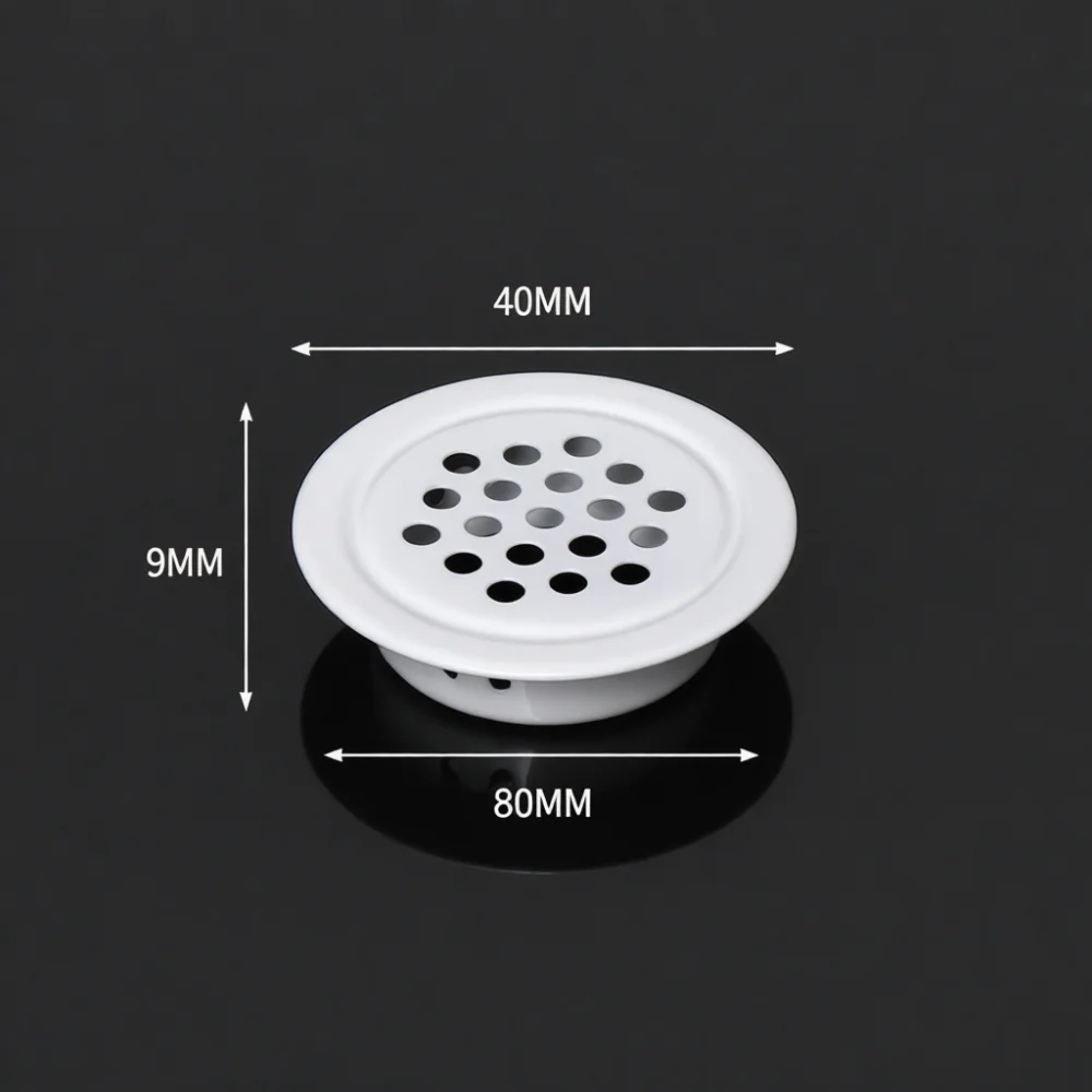 Stainless Steel Circular Ventilation Mesh For Cabinet Furniture Cabinetware Air Vent Cover Anti Moisture Dust Screen