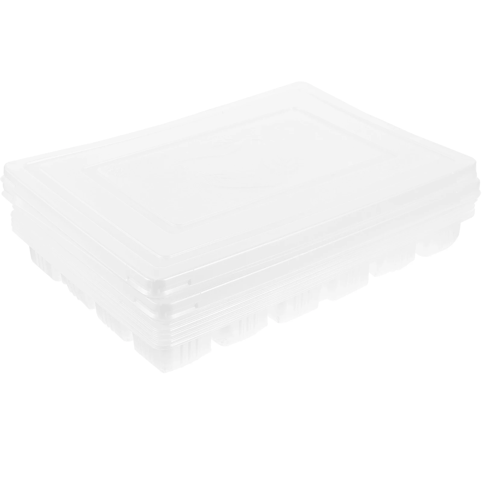 

Dumpling Storage Boxes Food Containers 10 Set Lids Plates ganizer Plastic Freezer Fridge Cases Wonton Storage Box Refrigerator