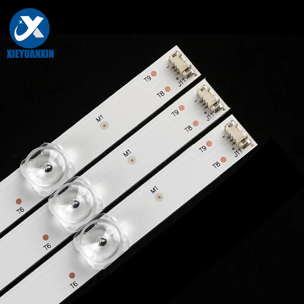 12 pcs/set 590 mm 6lamps led backlight strip for Haier 55inch F55C LQ55AL88M81 G55C F55C LQ55H31 Q55X31J LE55Q6500U N55Y