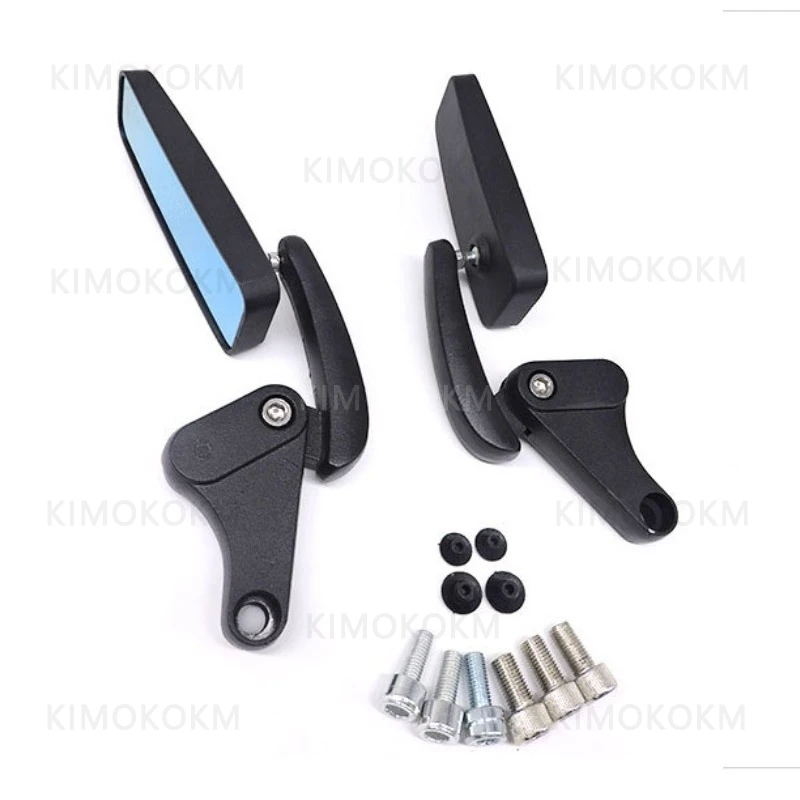 Motorcycle Rearview Mirror Personality Modification Universal Retro Reversing Auxiliary Mirror Electric Scooter Mirror