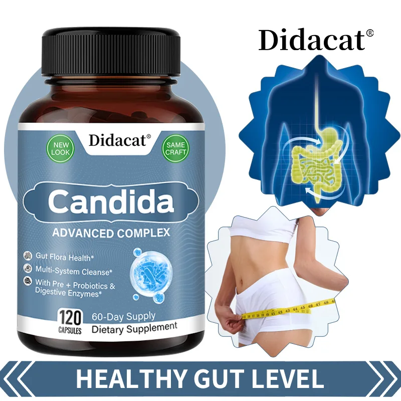 Cápsulas Detox para el Intestino con Orégano, Aloe Vera y Nuez Negra, Favorecen el Equilibrio Intestinal, la Comodidad Digestiva y la Vitalidad Diaria