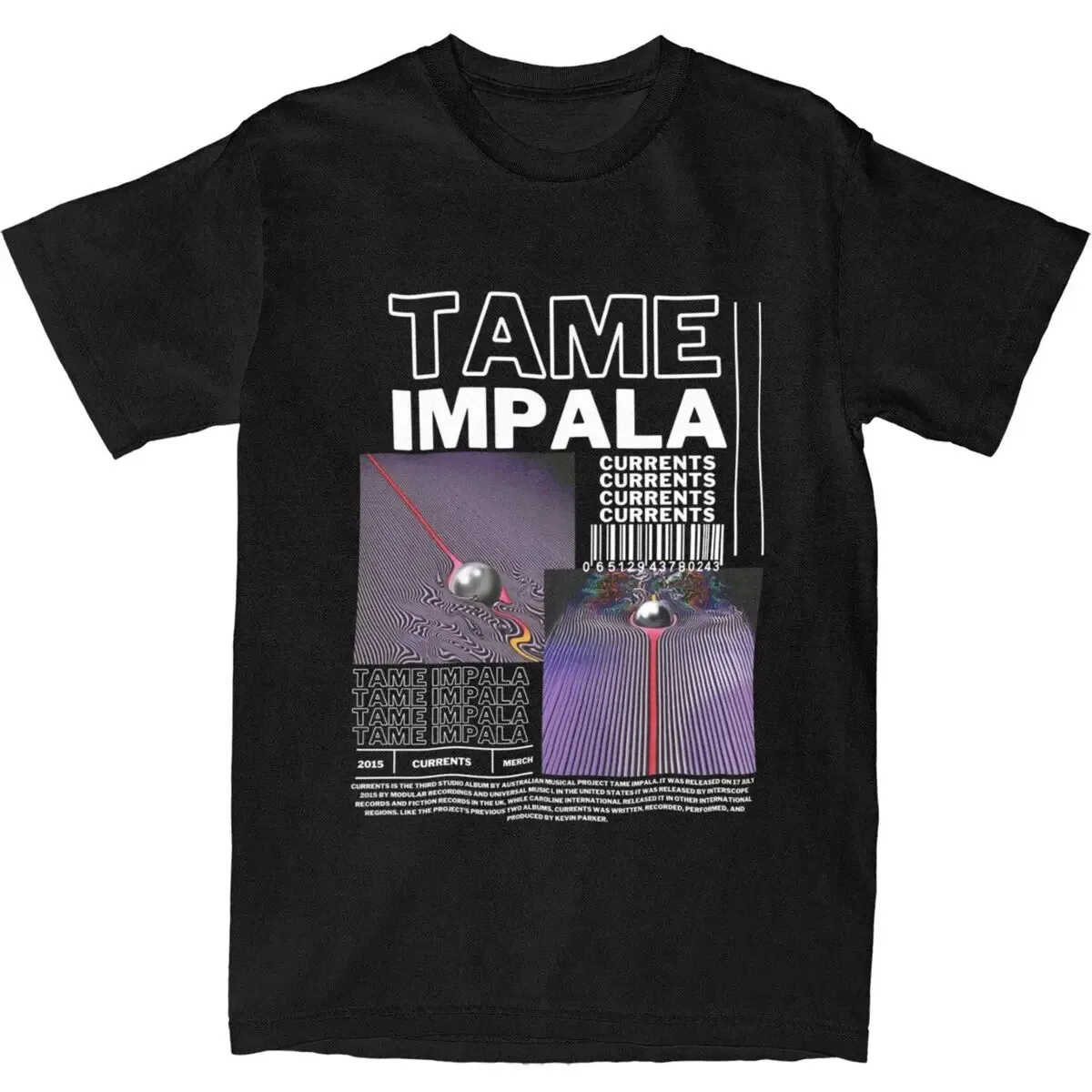 

Новое поступление, мужская и женская футболка Tame Impala, одежда в стиле Epiphany Pop, футболка из 100% хлопка, уникальная футболка