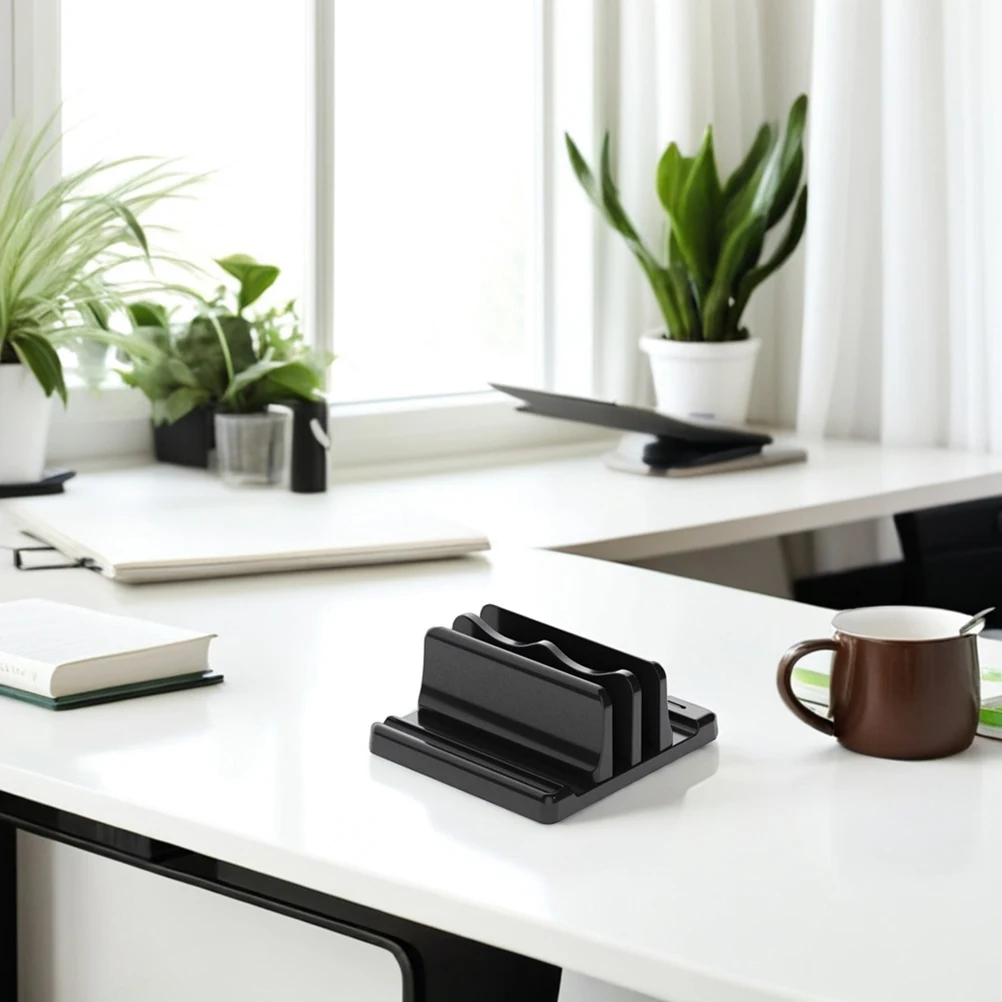 

Adjustable Vertical Laptop Desktop Organizer Display For Office Multifunctional Upright Book Holder Document