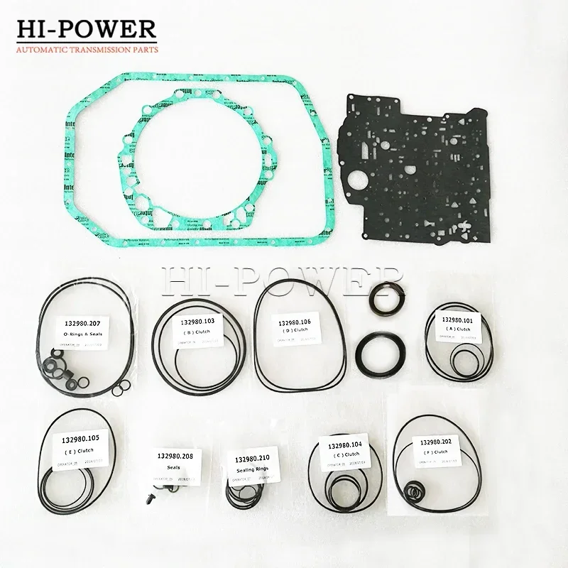 5HP24 5HP-24 Transmission Clutch Rebuild Repair Kit for BMW 5/7 SERIES X5 JAGUAR Gearbox Overhaul Kit Seal Gasket Kit ZF5HP24