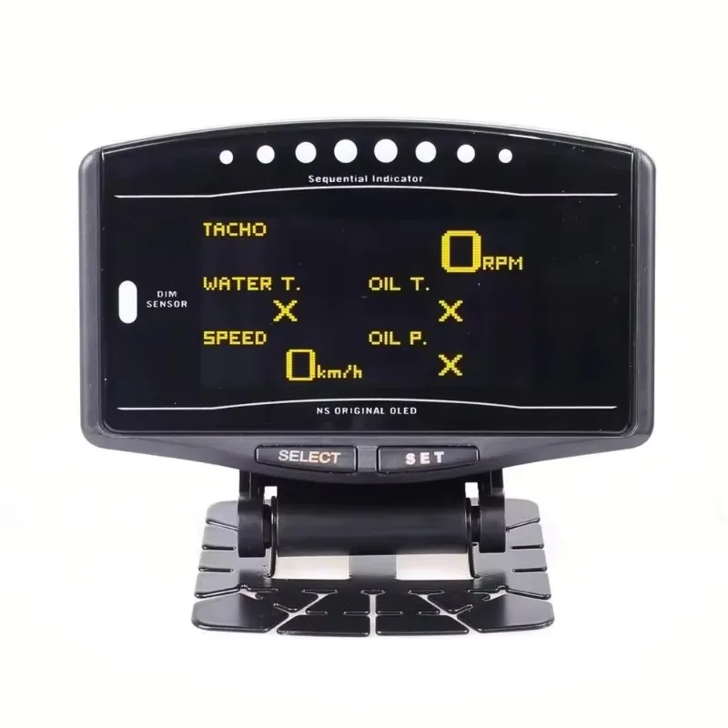 10 in 1 Meter Link Display 7 color high definition Organic Light Emitting Diode Auto Meter Digital
