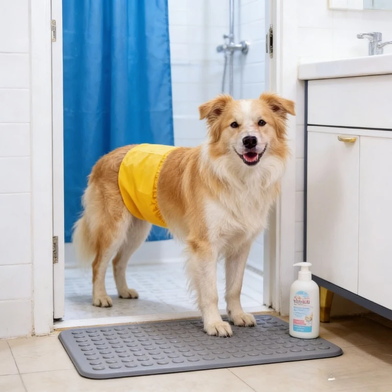 

Reusable Pet Sanitary Waterproof Dog Menstrual Pants Washable Pet Diapers Big Dog Physiological Pants Male Dog Polite Pants