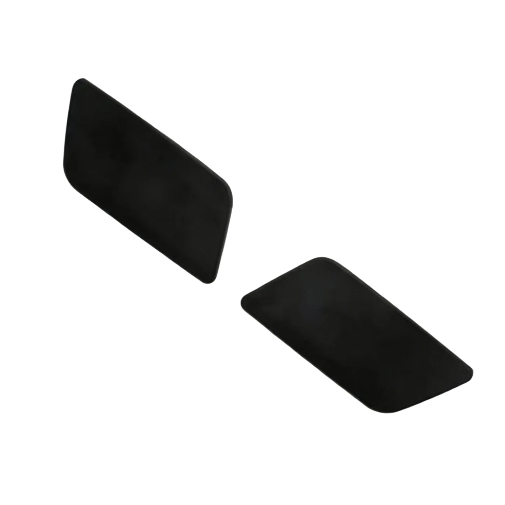 Unpainted Headlight Washer Nozzle Cover High-grade Plastic Material Direct Replacement Part Fade Resistant Design