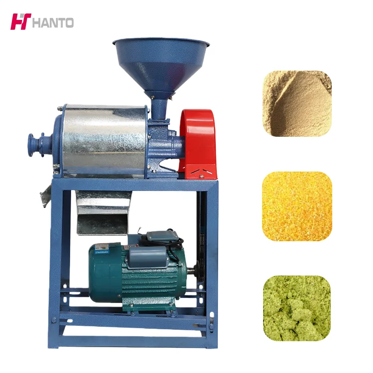 

Commercial Grade Multifunctional Household Grain Milling Machine Wheat Corn & Soybeans Flour Grinder with Engine Core