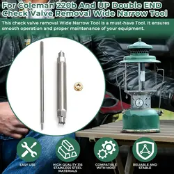 For furnace lanterns Repair tool Coleman double end check valve removal Wide Narrow tool 220b and Up