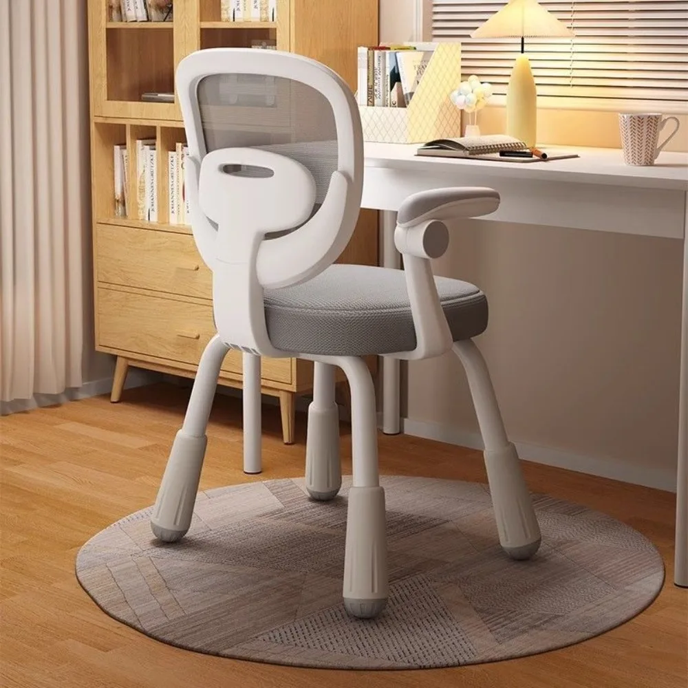 Children's study chair can be lifted and lowered, household writing chair corrects sitting posture, backrest stool, primary