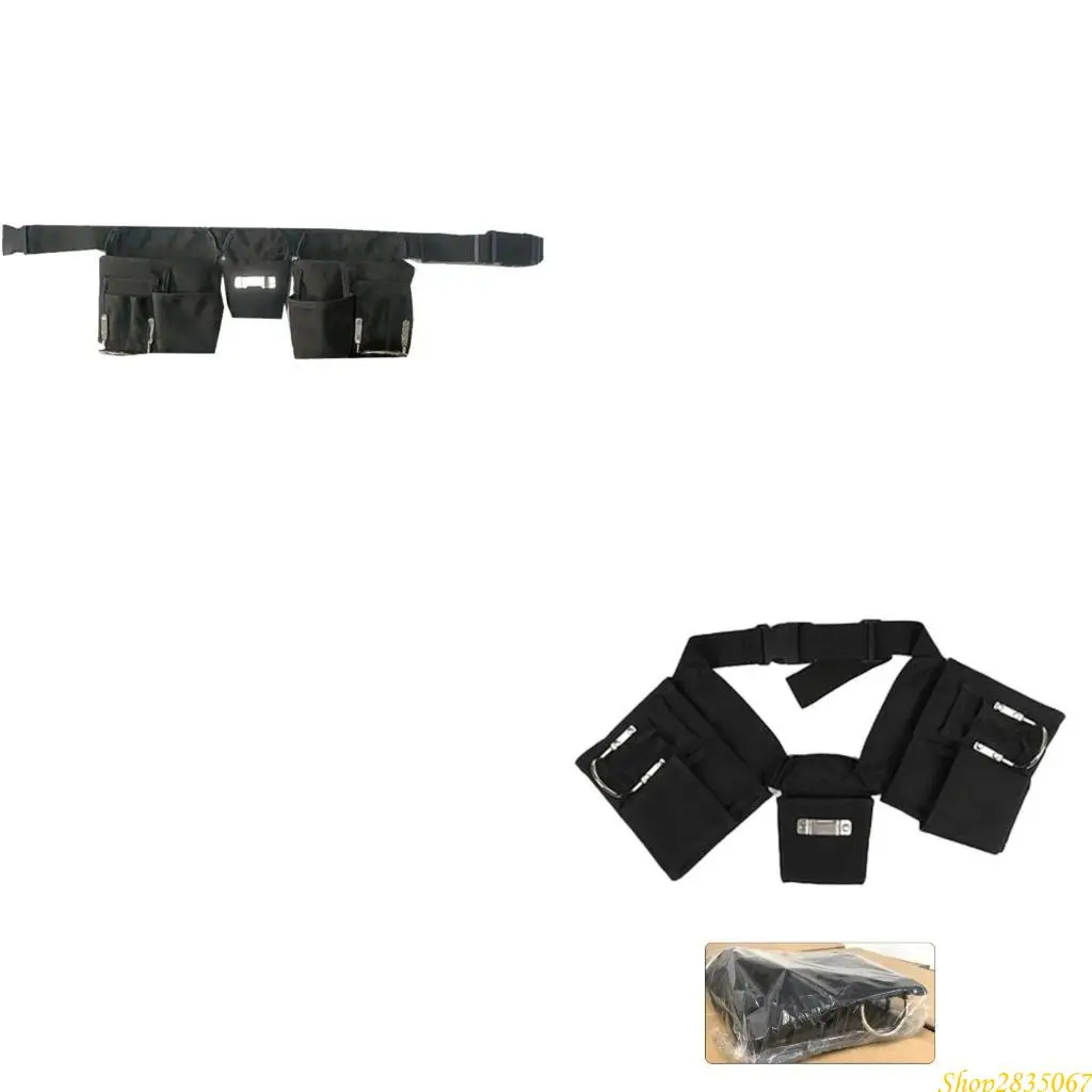 Pocket Tool Belts Gardening Belt with Quick Release Buckle Adjustable Utility 831F