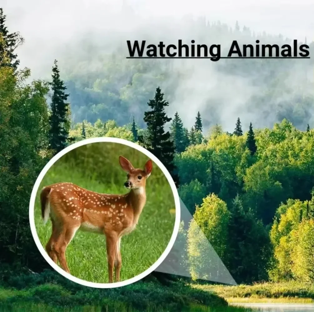 Binóculos monoculares 30x25 com alça de pulso mini telescópio portátil escopo óptico para acampamento ao ar livre caça telescópio