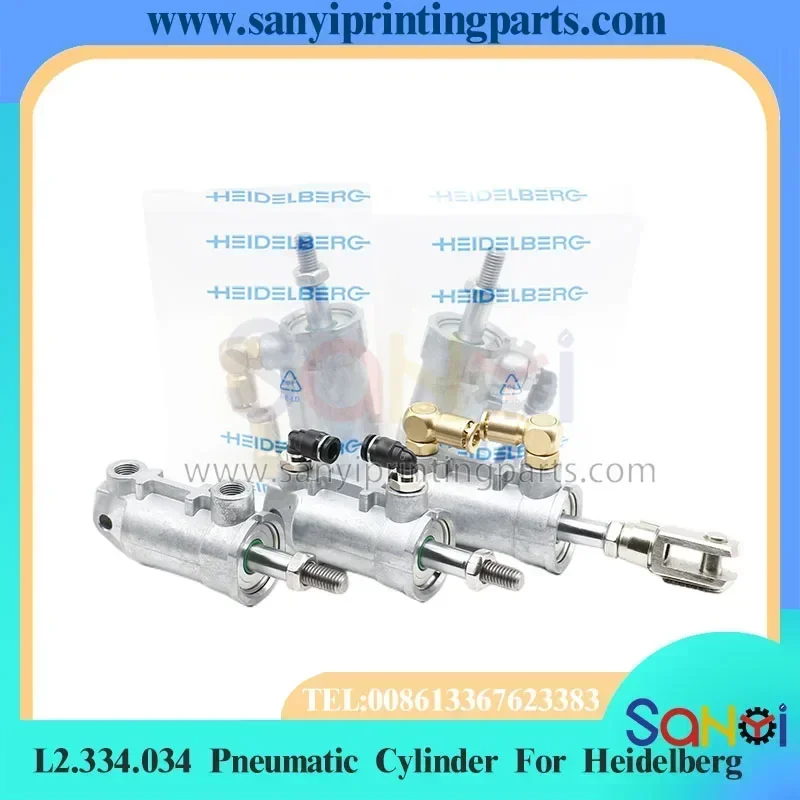 

Best Quality L2.334.034 Pneumatic Cylinder For Heidelberg XL75 SX102 CX102 CD102 Printing Machine Parts