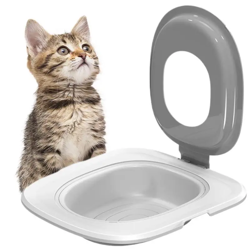 

Тренировочный Набор для кошек, многоразовый обучающий бокс для кошачьего туалета, для чистки питомцев, обучение к использованию