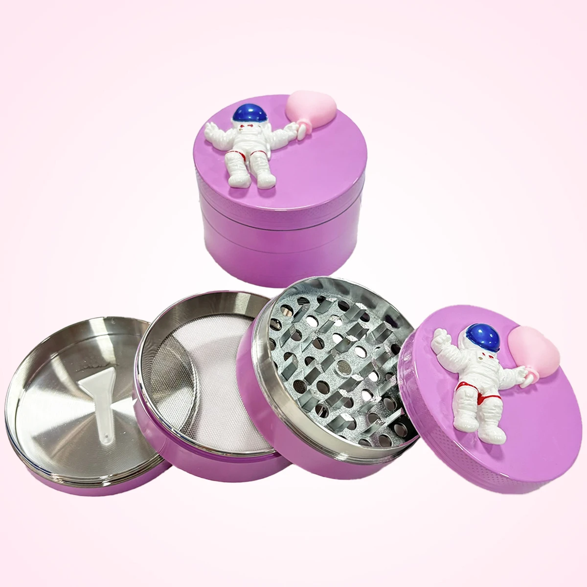 1 Set, Spice Grinder, Simulation Cake Series Spice Grinder, Creative Spice Grinder. Kitchen metal grinder, 2.4 inches/6.1cm