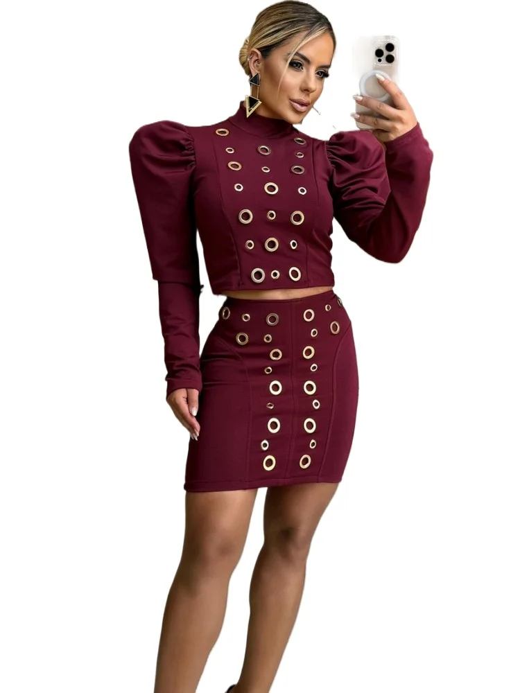 

2 Piece Skirt Sets African Dresses For Women Nigeria Turkey Africa Clothes Office Lady Dashiki Ladies Ankara Female Dress