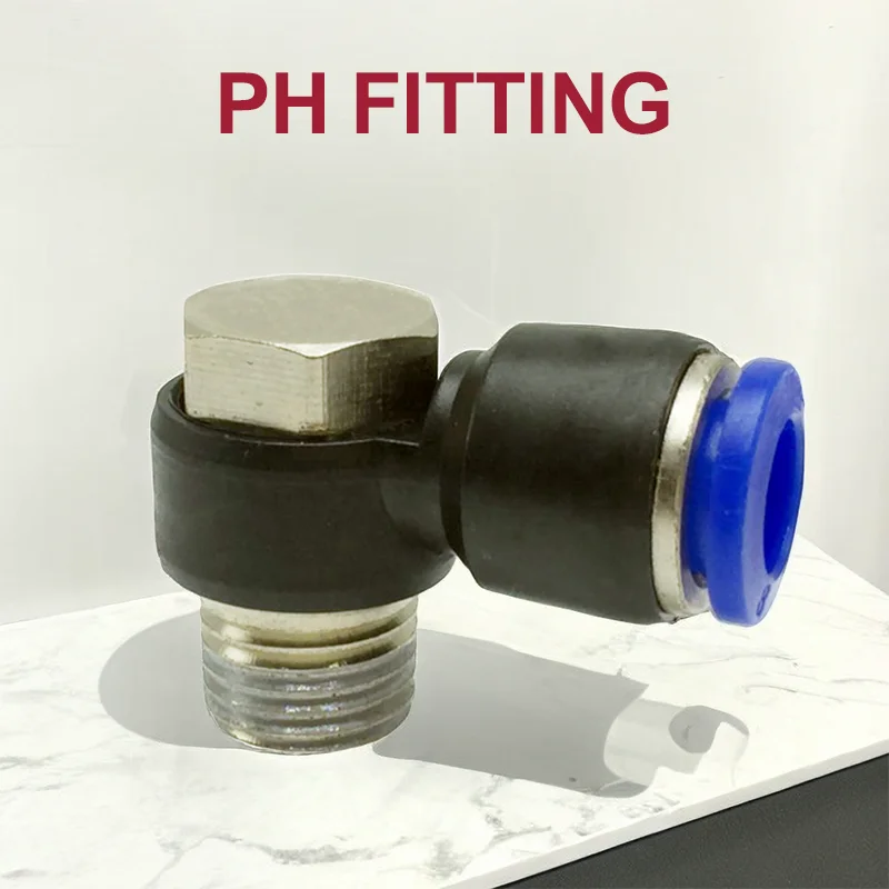 

Pneumatic Connector Quick Plug Plastic Plug Pipe Plug PH 4mm 6mm 8mm 10mm 12mm Air Hose Sealing Connector