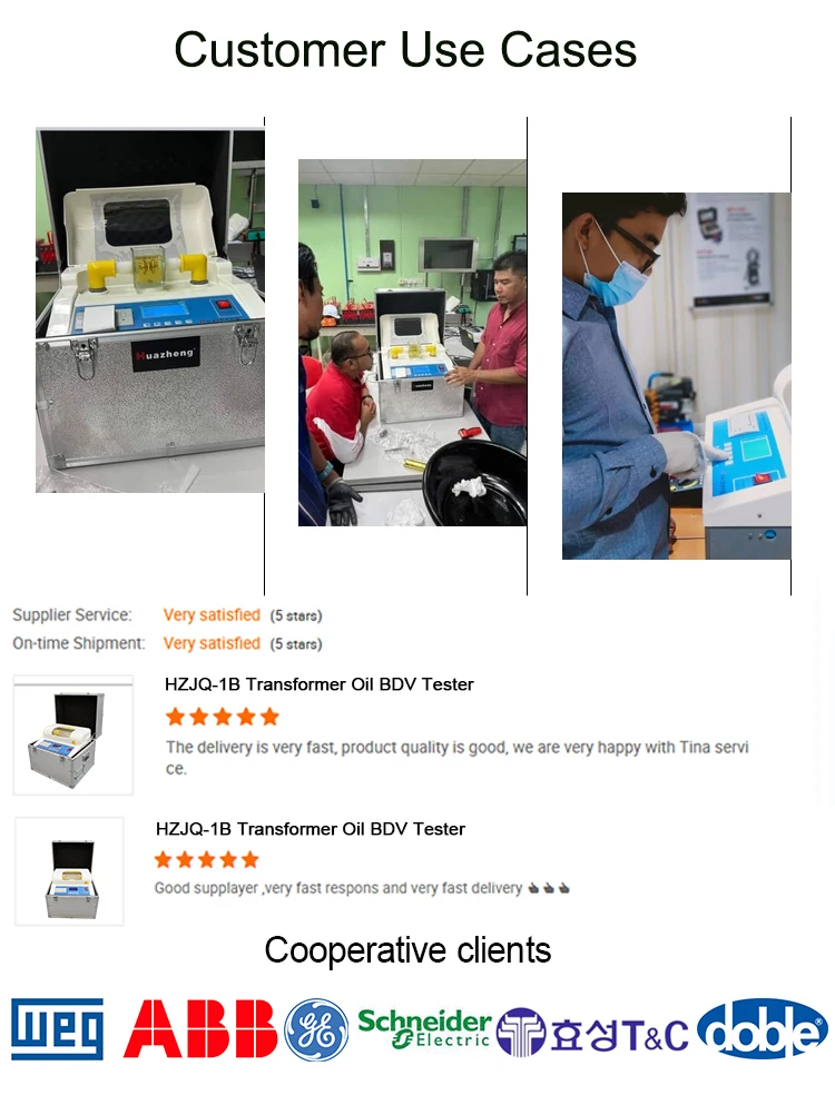 Manufacturer Insulating Oil Dielectric Strength Tester OEM Transformer Oil Bdv T