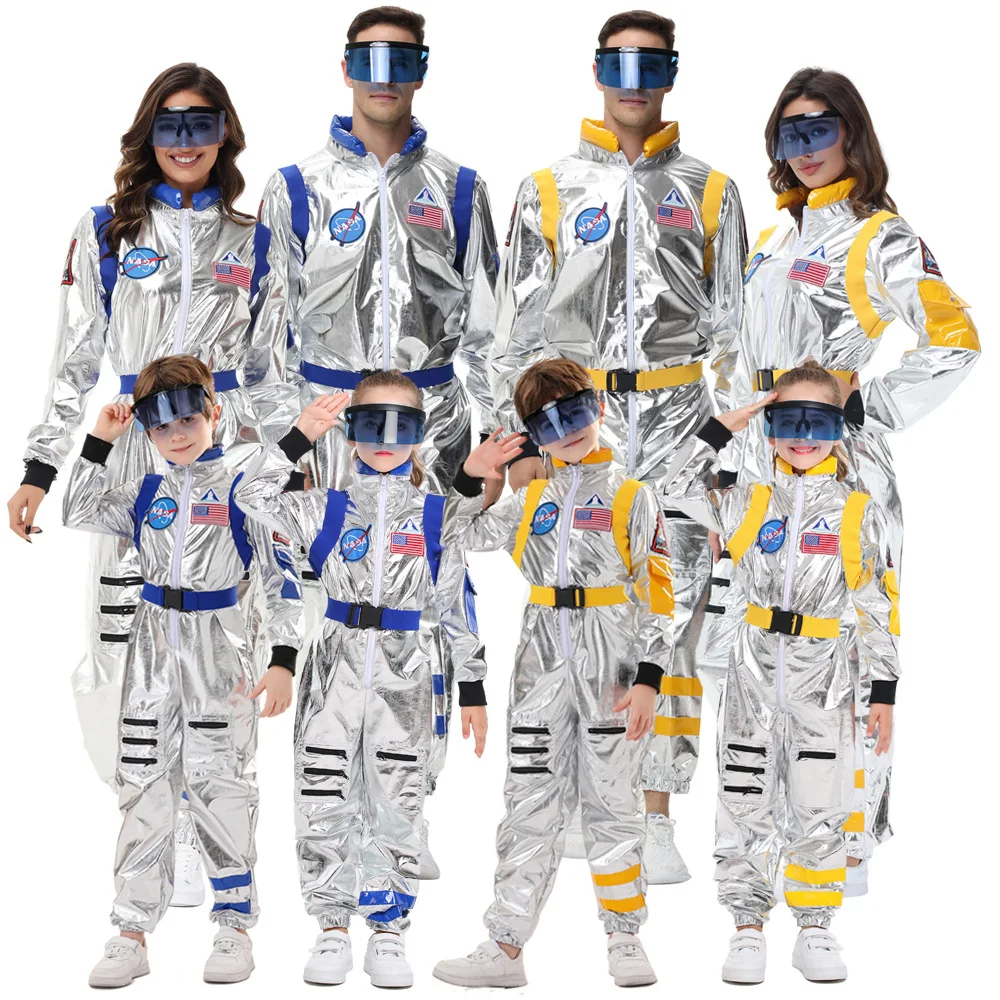 loween Space Suit COS Miant Earth Men's Pilot Astronaut Jumpsuit Stage Performance Costume Chinese Brand Tagkita Winter ...