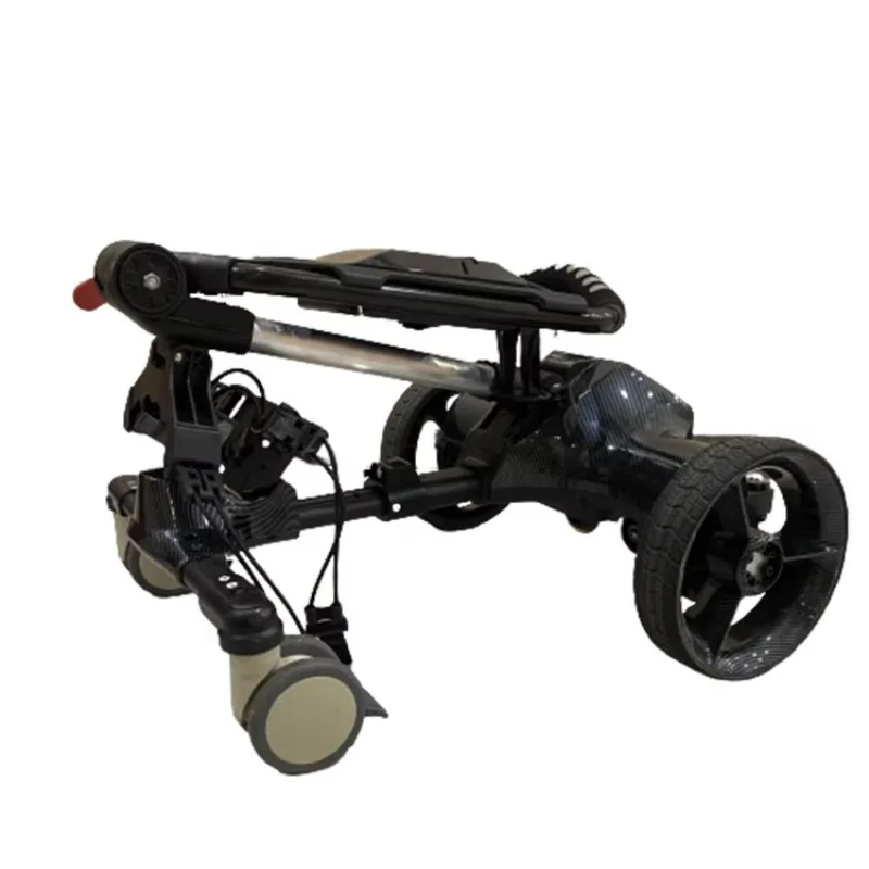 Top of the Line Foldable Smart Golf Trolley Automatic Follow Feature Motorized Cart for Caddy Convenience