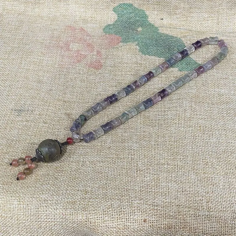 Imitation Of Ming Dynasty Ancient , Vintage-Shaped Beads , Double-Loop Bracelet
