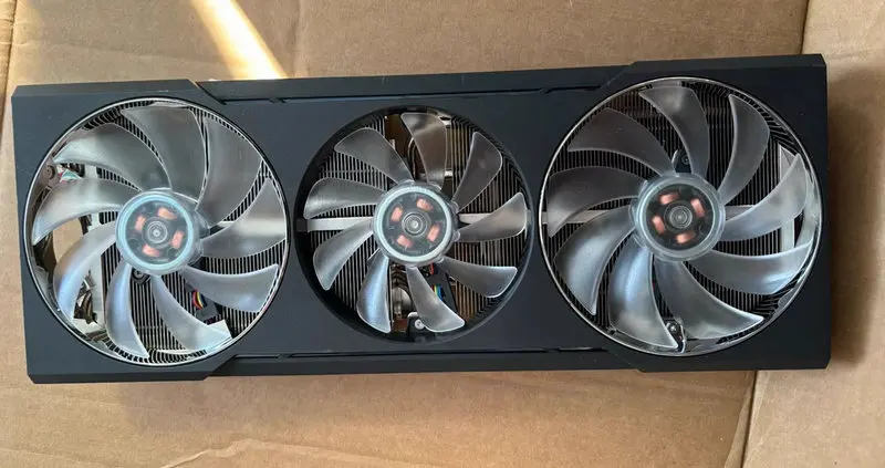 The Radiator Cooler for PowerColor RX6700XT Video Card
