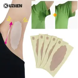 Anti Sweat Armpit Absorbent Pads Summer Deodorants Armpit Absorbent Pad Sticker Underarm Sweat Pads for Clothing T-Shirt Random