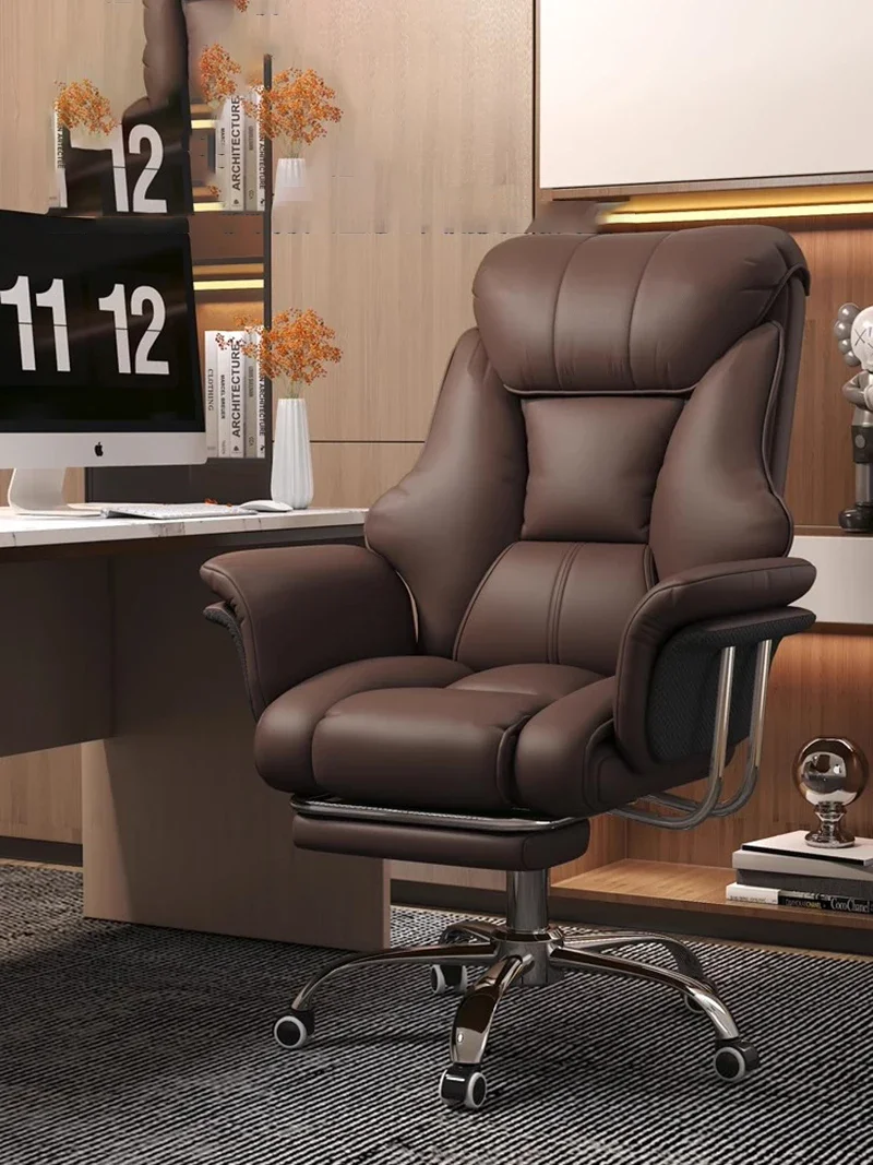 Sedentary Comfort Lounge Office Chair Computer Boss Gaming Chair Meeting Clerk Vanity Silla De Escritorio Office Furniture LVOC