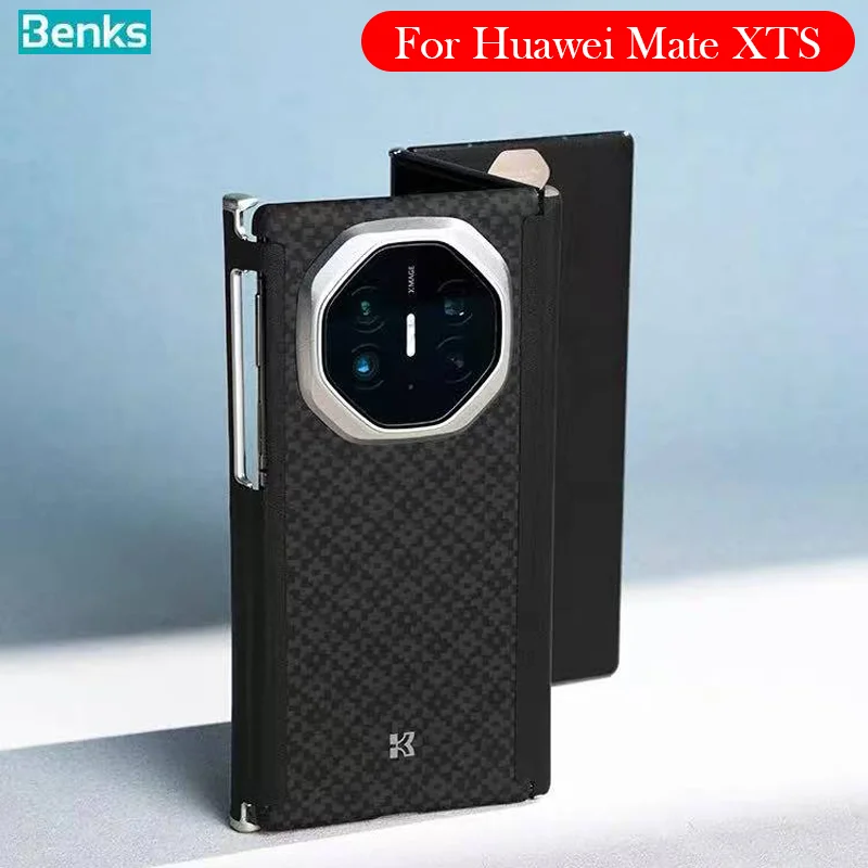 

Benks Carbon Fibre Case For Huawei Mate XTS Kevlar Wireless Charging Back Cover Case for HUAWEI MATE XTS