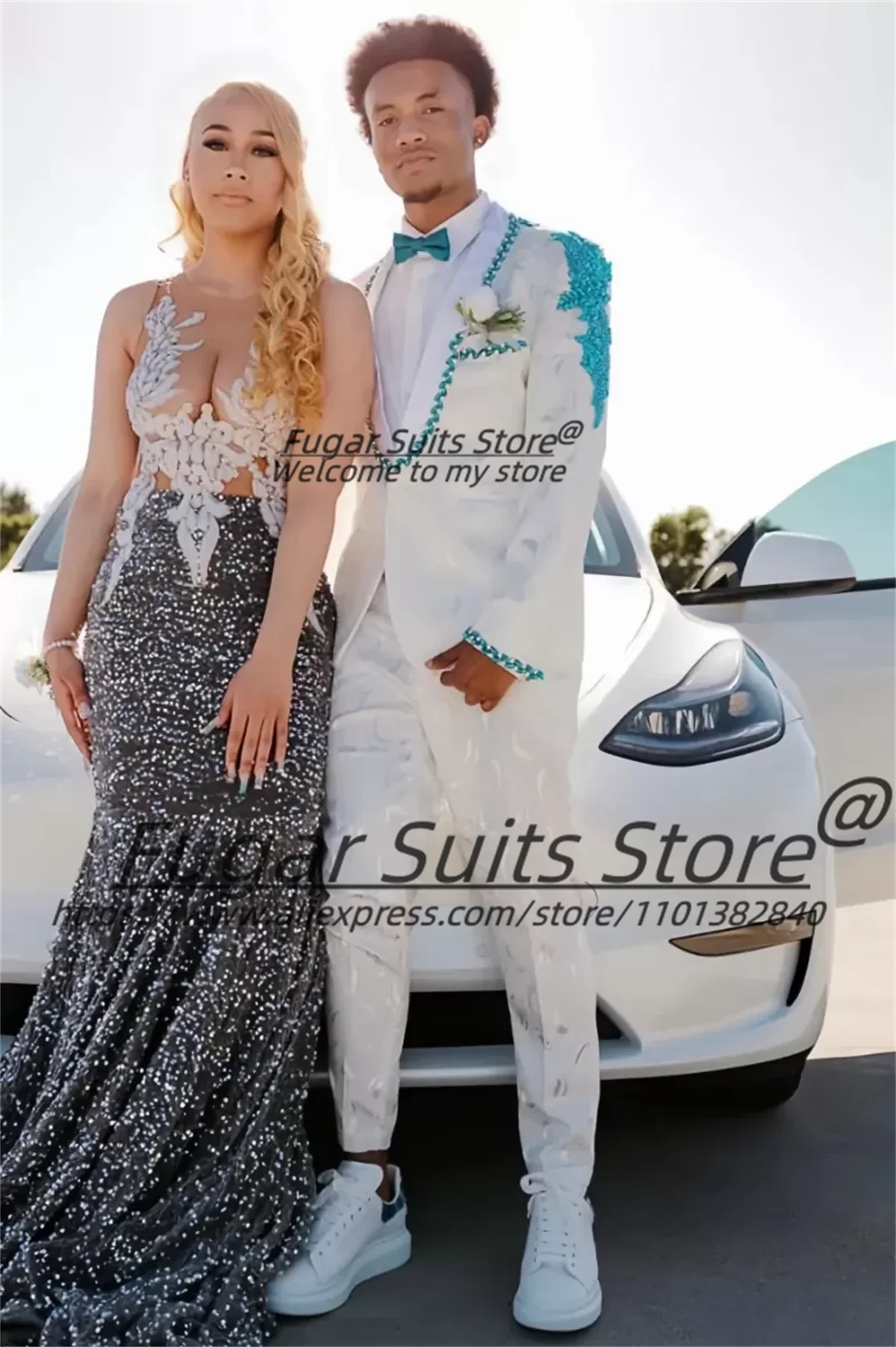 

Luxurious Formal Men Suits Customized Slim Fit Shawl Lapel Groom Wedding Tuxedos 2 Pieces Sets Male Party Blazers Ropa Hombre