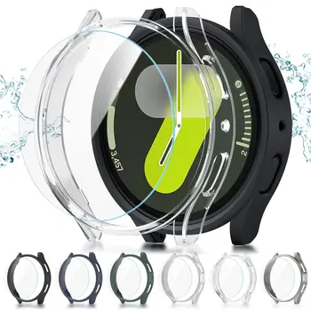 삼성 갤럭시 워치용 가죽 밴드, 갤럭시 워치 FE 스트랩용 팔찌, 20mm, 7, 6, 5/4, 44, 40mm, 클래식 42, 46mm, 43, 47mm, 5 프로, 45mm 